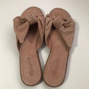 The Naida Half-Bow Sandal - Blush - Size 6.5 Wmns